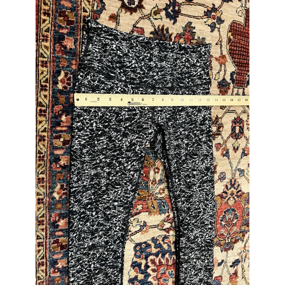 Lululemon Wunder Under Pant III Iced Wave White Black Leggings Low Rise Size 4 - Picture 3 of 6